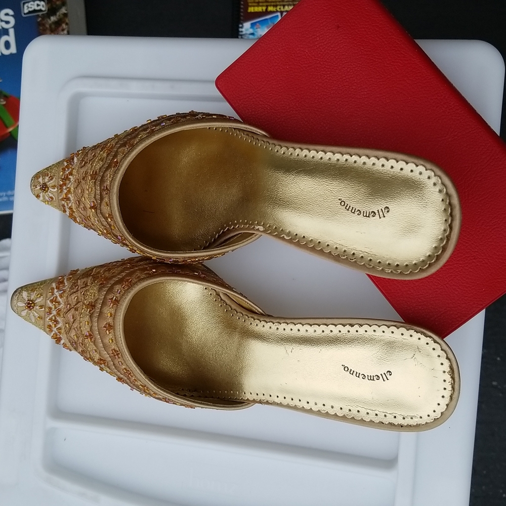 Beaded heels
